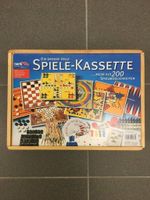 Spiele-Kasette aus Holz