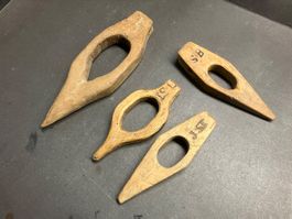 4 Seilhölzer,Seilspanner,Spannhölzer(Trüegle,Triegel) ca1910