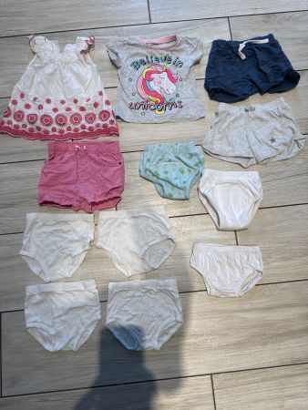 Sommer Set Mädchen inkl Pipi Trainings Slip