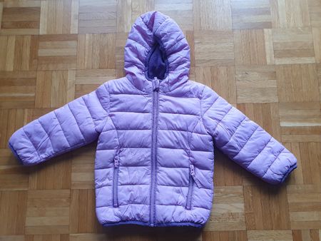 Kuschlige, gefütterte Winterjacke in Grösse 92