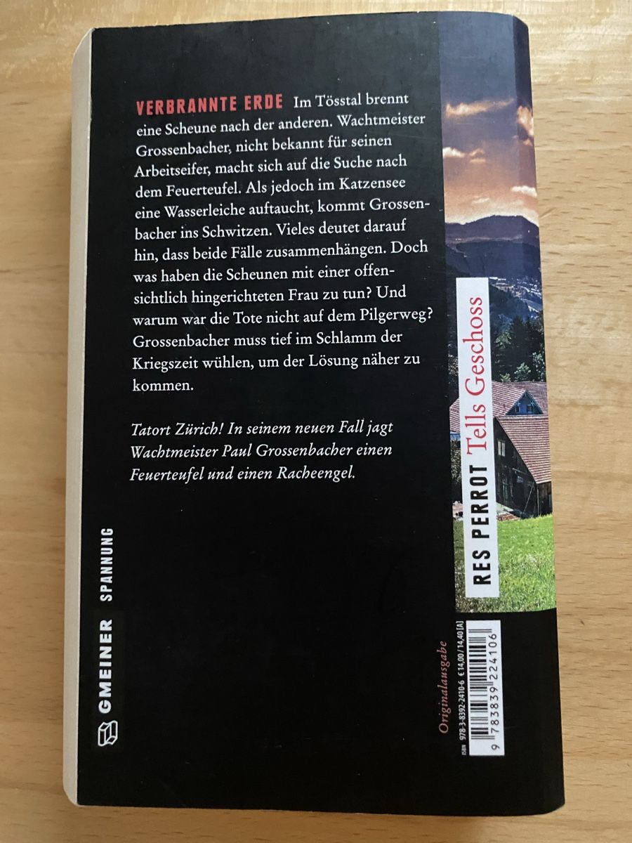 Libri: Tells Geschoss / Krimi - Res Perrot – Usato da Schwarzenburg venduto da Michellu 1