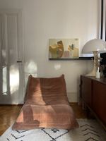 Divano Togo Ligne Roset velluto corallo ottime condizioni