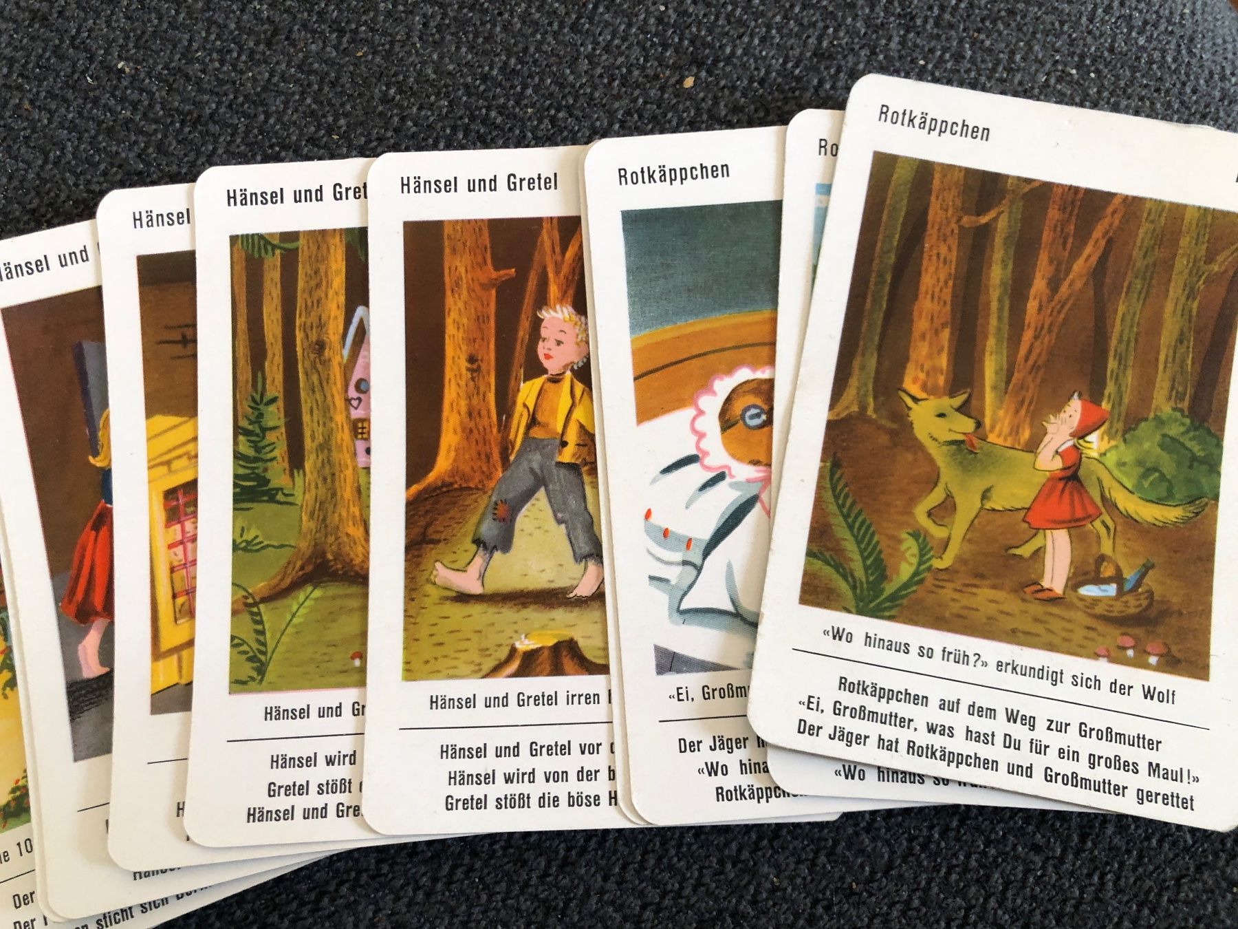 Giochi: ANTIKES QUARTETT SPIEL MIT MÄRCHEN – Usato da basel venduto da Lastcall 1