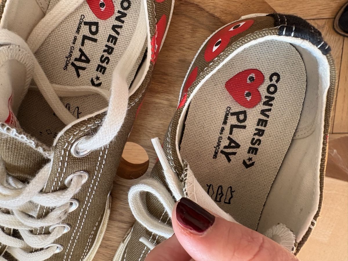 Converse Scarpe da uomo: Converse X Comme des Garçons 40 – Usato da Bern venduto da curamics 4