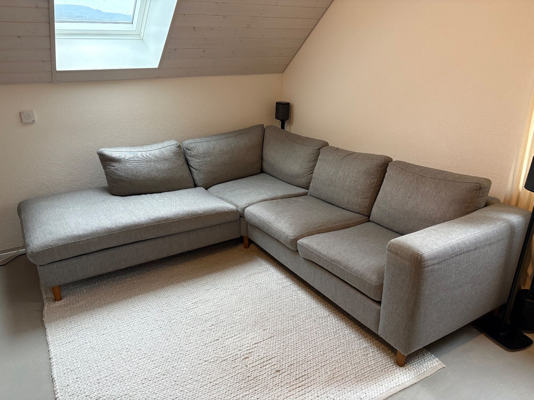 Micasa Divani: Graues Ecksofa – Usato da Schönenwerd venduto da harush