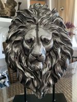 Löwenkopf  Decoration Silberfarben