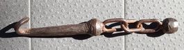 Handgeschmiedetes Werkzeug, Rückekette, Rückehaken? Um 1900