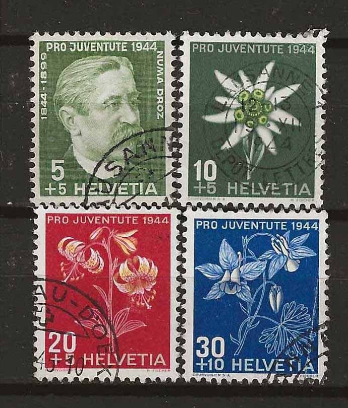 Tutti i francobolli: PJ044 - Pro Juventute 1944 obl. – Usato da Trélex venduto da Phil_Albert