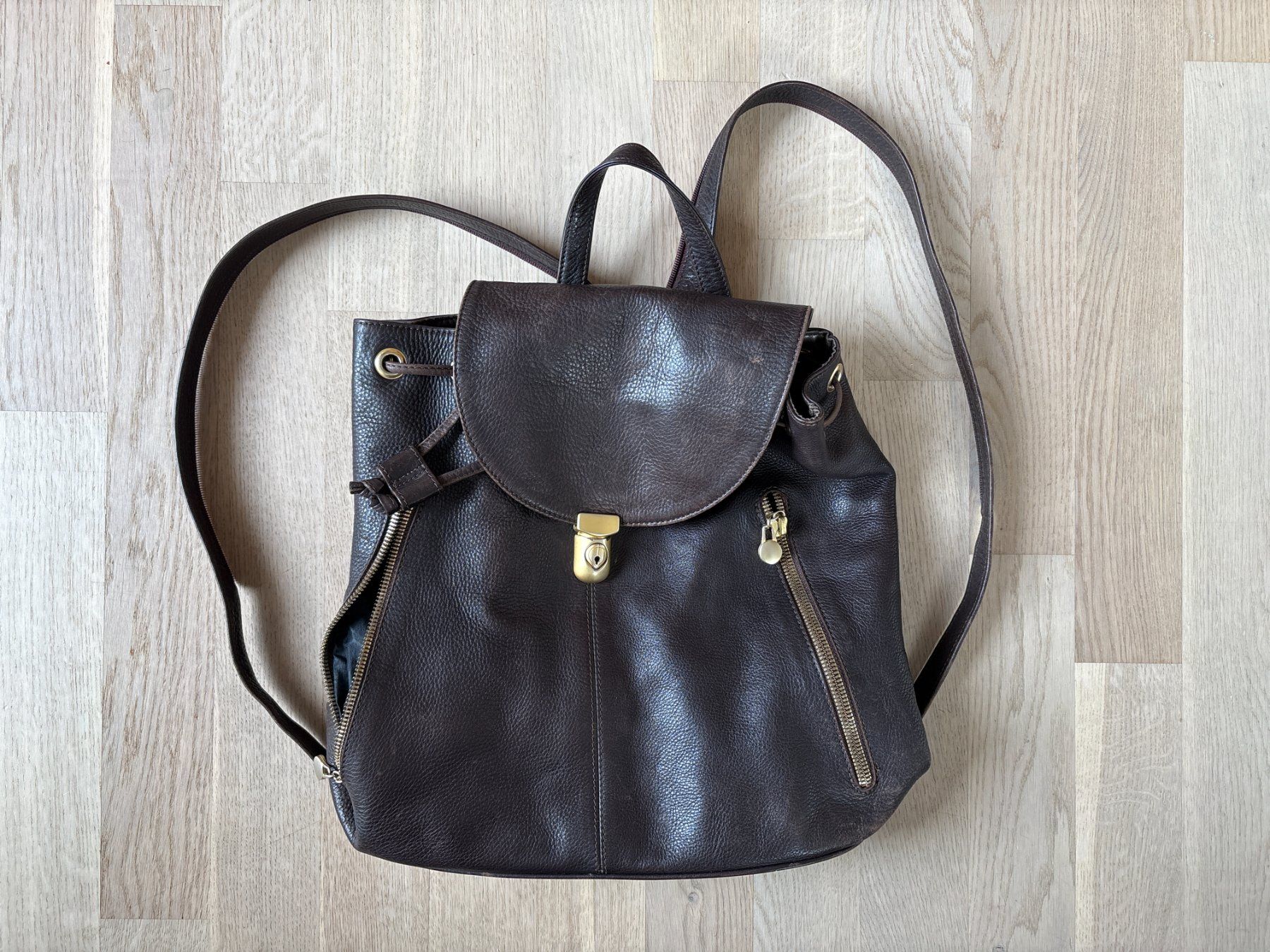 Zaini: Lederrucksack von Plinio Visona – Usato da Elgg venduto da Jo_Naj