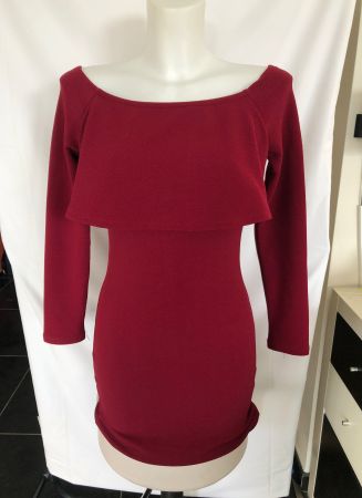 Belle robe moulante bordeaux Shein taille S neuve