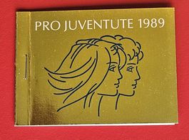 PRO JUVENUTUTE MARKENHEFT WI/38 KOMPLETT 1989 ET