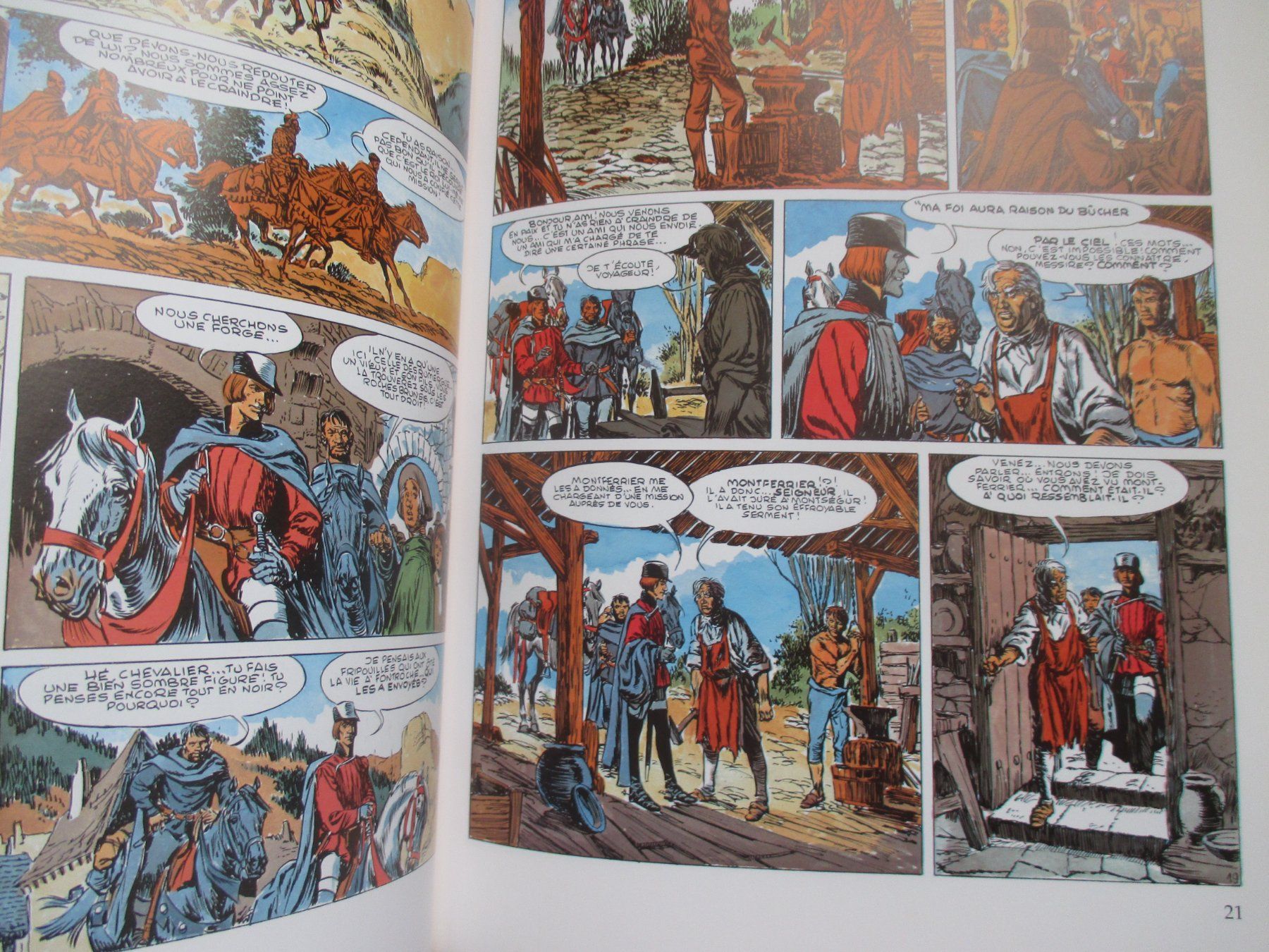 Fumetti: Le Chevalier Blanc : Le trésor des Cathares, e.o. – Usato da Colombier NE venduto da Nevenma 1