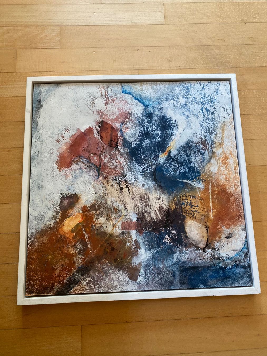 Foto & Immagini: Bild Marianne H. R. 2003 abstrakt gerahmt – Usato da Wallisellen venduto da skorpion-11