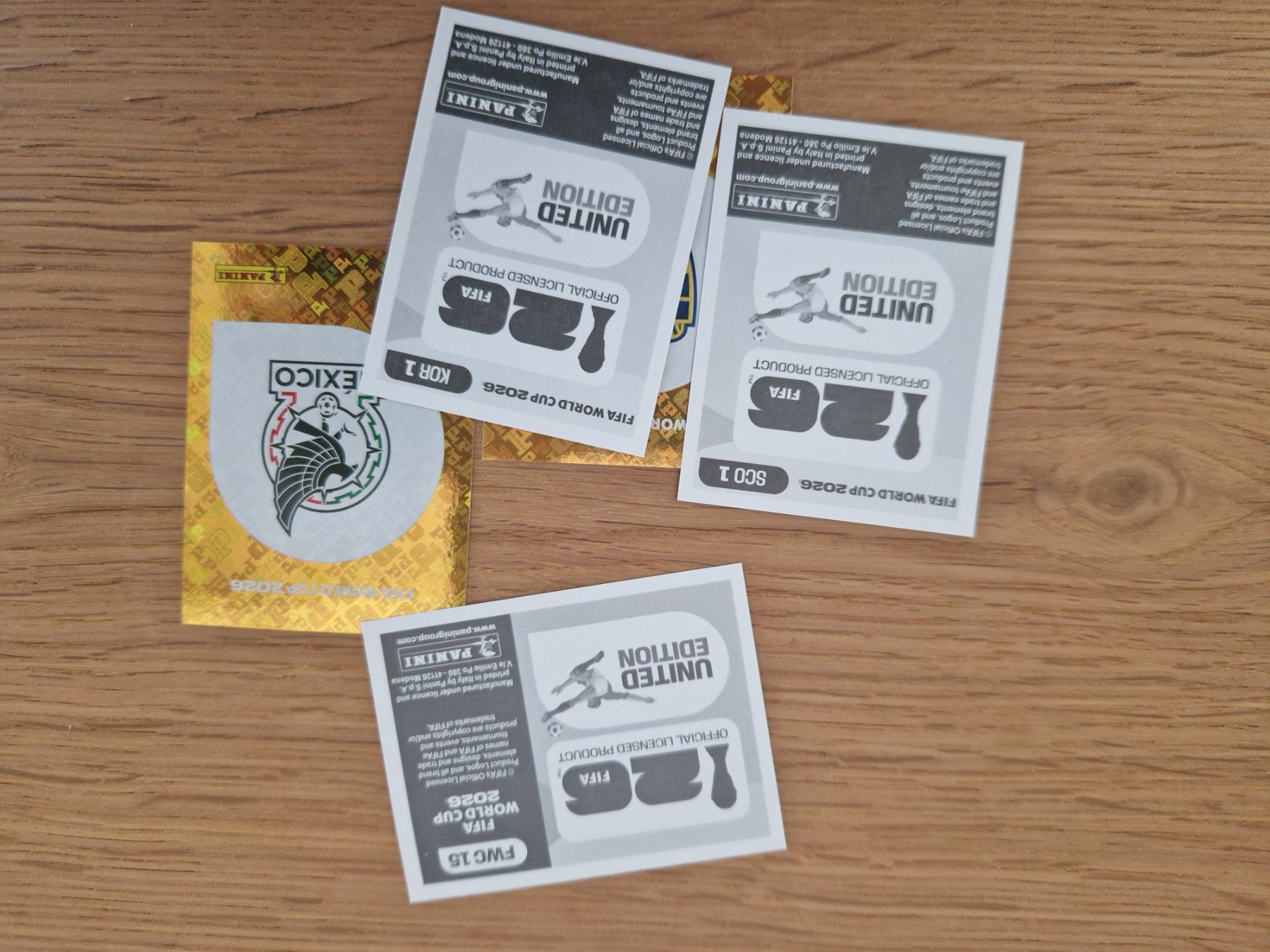 Panini Sammelbilder & Trading cards: Panini WM 2026 – Gebraucht aus Metzerlen von SS01