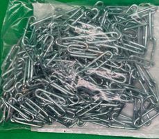 Kette 5 m C 20 Glieder 26 mm,  Ø 2 mm Eisen verz.