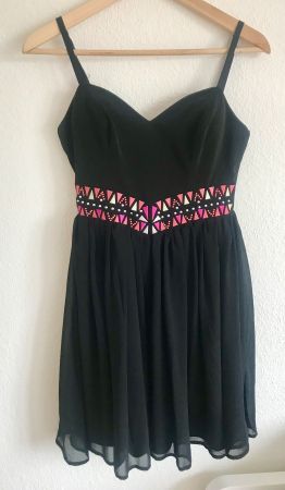 Tally Weijl Kleid Robe Ethno Dress Boho Cocktail Gr. 36 S