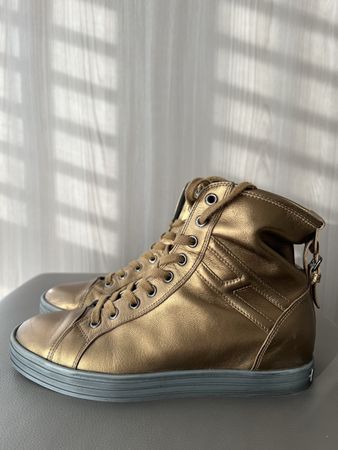 Scarpe Hogan Rebel bronzo n.37 - Sneakers autunnali 48