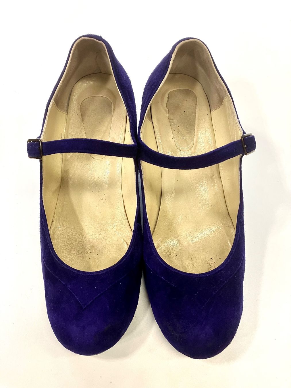 Scarpe da donna: Wunderschönen dunkellila  Pumps oder Flamencoschuhe 40 ½-41 – Nuovo (secondo la descrizione) da Schaffhausen venduto da NinaRicardo 1
