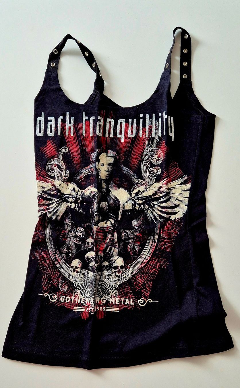 Top: dark tranquillity-Top-Gothic-Nieten-S – Nuovo (secondo la descrizione) da Rheinfelden venduto da Pit666