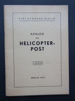 Berlin 1953, Katalog/Broschüre "Helikopter - Post"  speziell