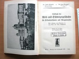 Welt + Schweizergeschichte (1934)