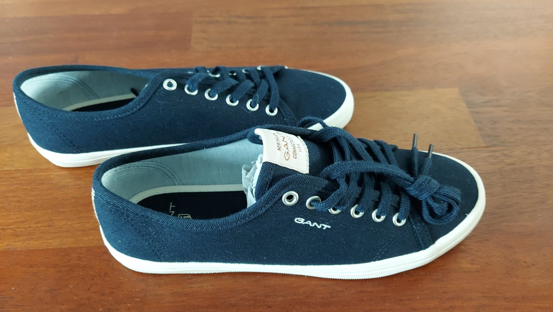 Gant Damenschuhe: Gant Schuhe New Haven - dunkelblau – Neu und originalverpackt aus Küssnacht am Rigi von Mukare 1