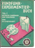 Rundfunk-Experimentierbuch Teil 1 - 1927