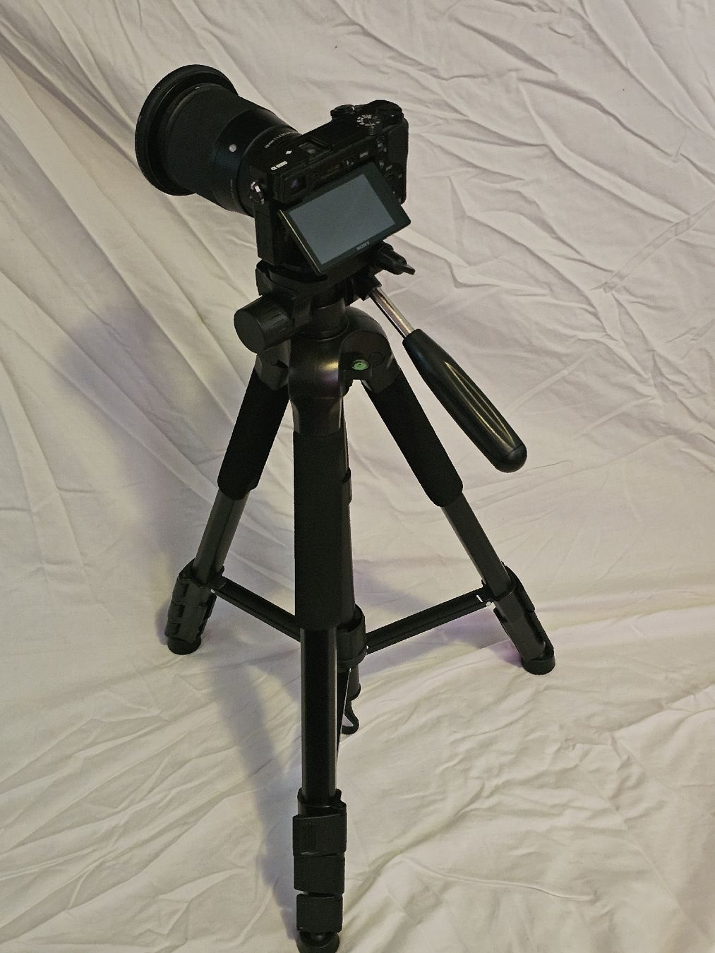 Sony Fotocamera: Sony Alpha 6000 mit Sigma 16mm 1.4 DC DN Objektiv + Stativ – Usato da Rüti GL venduto da mitchmcfly 1