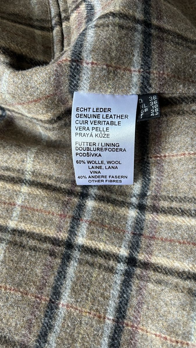 Giacche: DAVID MOORE ÜBERGANGS - LEDERJACKE gefüttert – Usato da Nidfurn venduto da cejeisda 8
