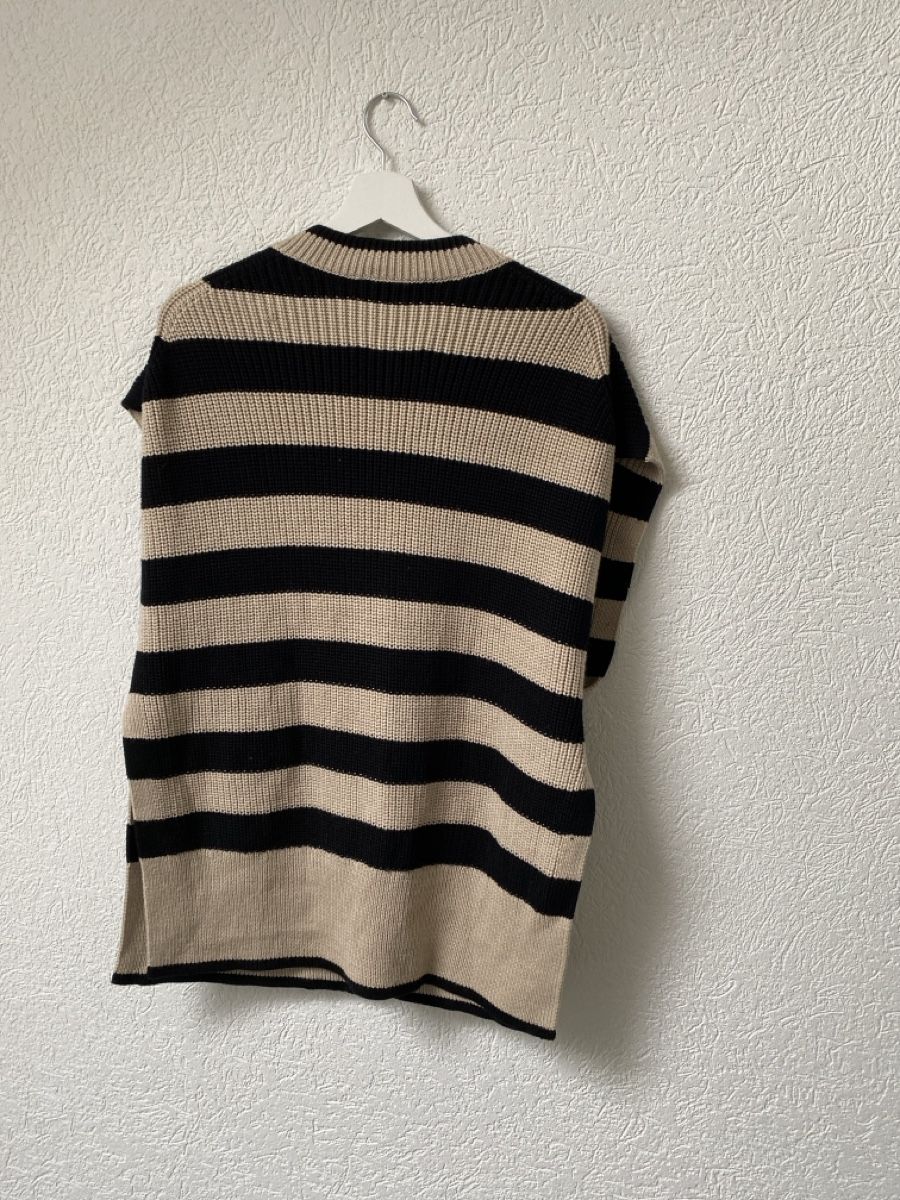 Cos Maglioni & Felpe: COS Pullunder gestreift Beige Schwarz, – Usato da Homberg b. Thun venduto da Homata 2