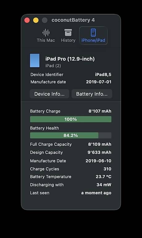 Apple Tablet PC: Apple iPad Pro 12.9 - 3. Generation – Gebraucht aus Volketswil von IT-Mac 4