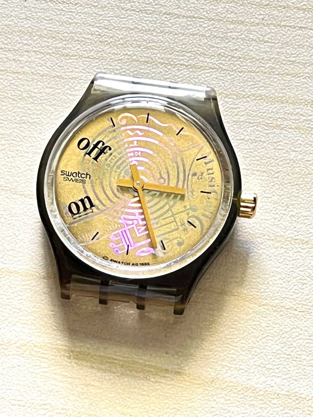 Swatch Orologi: Swatch Stopp Uhr ohne Uhrband – Usato da Grenchen venduto da chththl