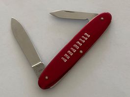Victorinox Alox ELINOX 84 mm FEILE Weltwoche/Annabelle Werbe