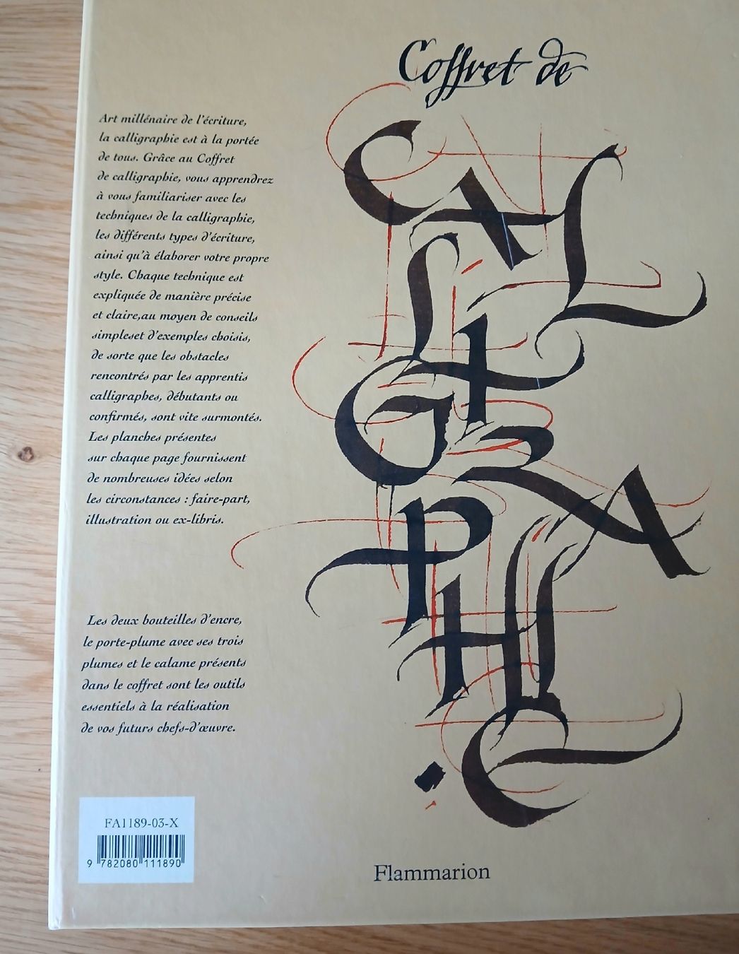 Libri: Magnifique coffret de Calligraphie  – Usato da Sciernes-d'Albeuve venduto da Dojo004 6