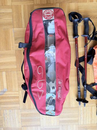 INOOK Snowshoes with Bag and Poles Good Condition
