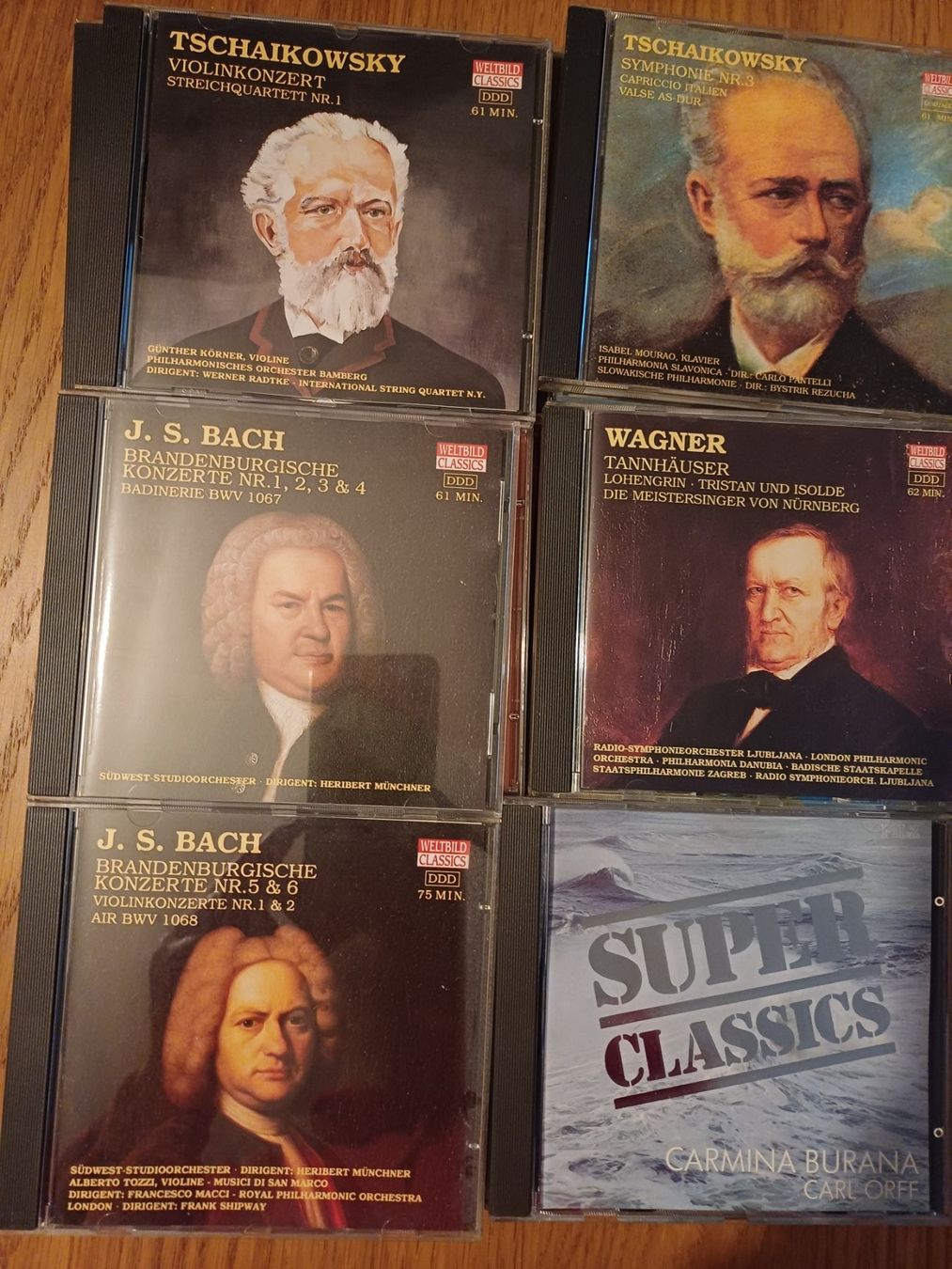 CD: ca 20 Klassik CDs, diverse Interpreten – Usato da Zürich venduto da Atad 2