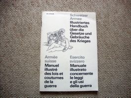 Reglement Gesetze und Gebräuche des Krieges Militär 51.7/III