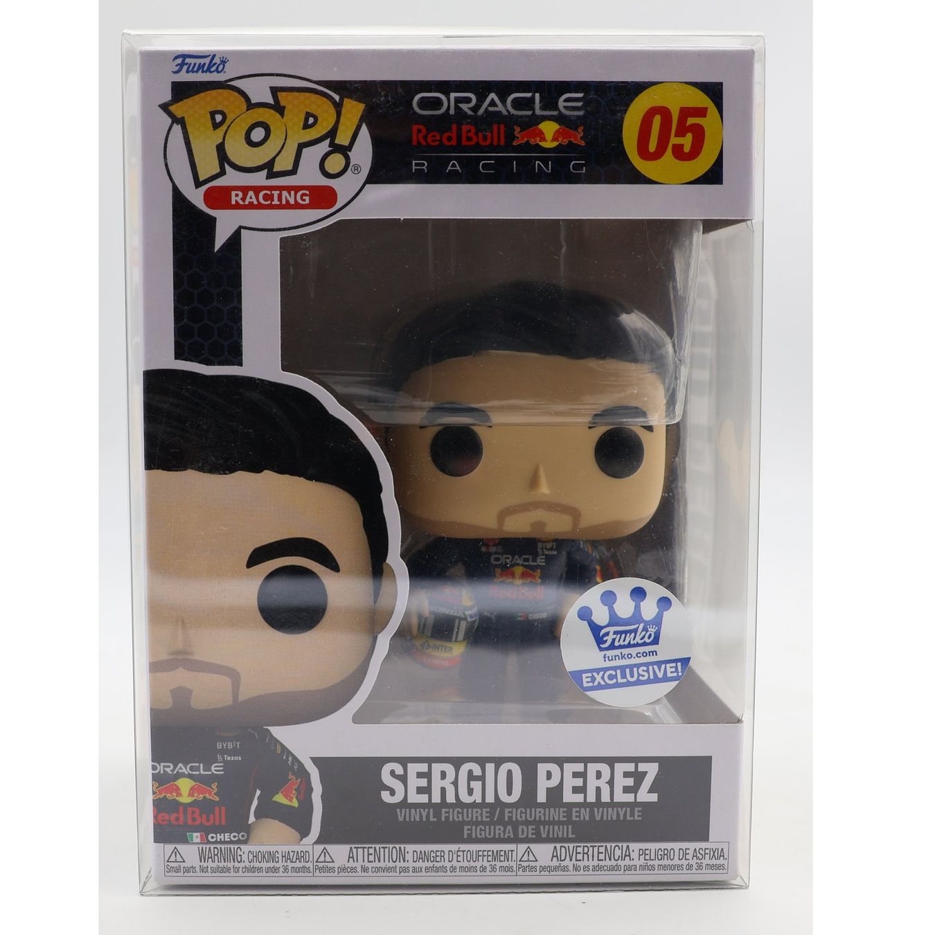 Funko Figuren: Sergio Perez [Funko Shop] #5 - NEW – Neu und originalverpackt aus Paudex von dindeboy