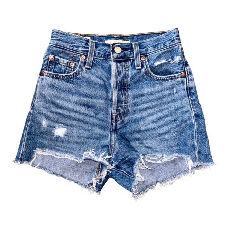 Levi’s Ribcage Denim Shorts (Size 23)