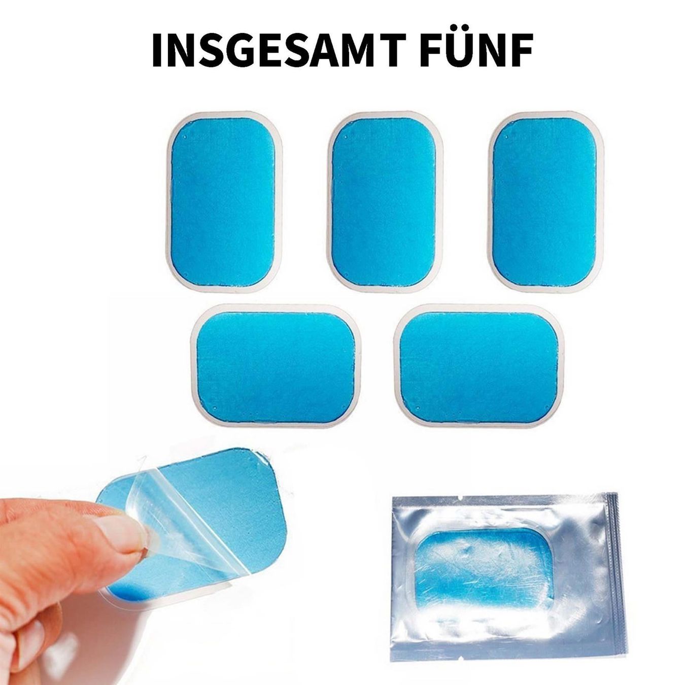 Hometrainer: Ems Bauchmuskeltrain Mit Abs-Hydrogelpad – Nuovo (secondo la descrizione) da Thun venduto da coverall 3