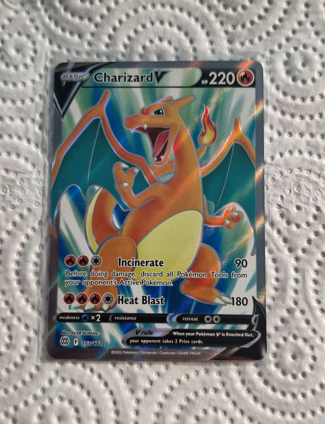 Pokémon Carte collezionabili: Charizard V 153/172 EN ab 1.- – Nuovo (secondo la descrizione) da amriswil venduto da 3dworldswiss