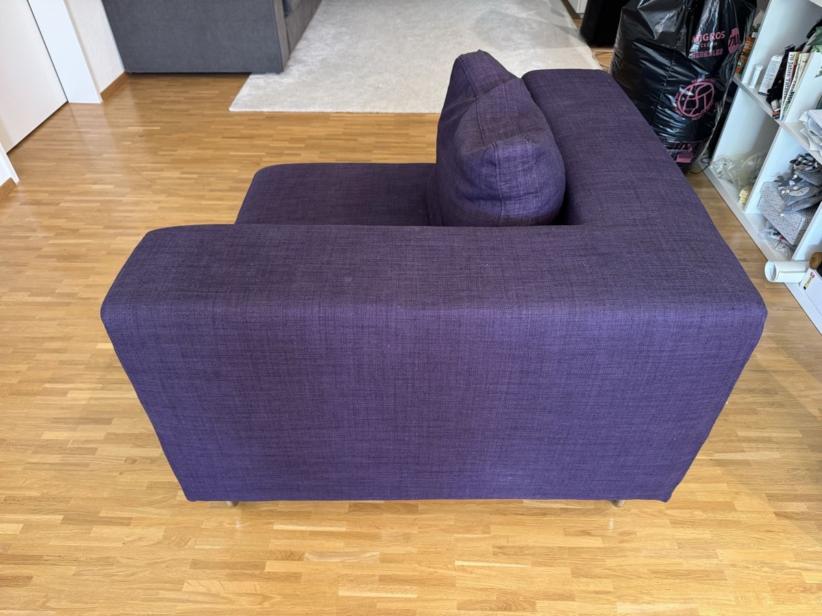 Poltrone: Sessel Sofa Eckstück Violett – Usato da Zürich venduto da Trident17374 2