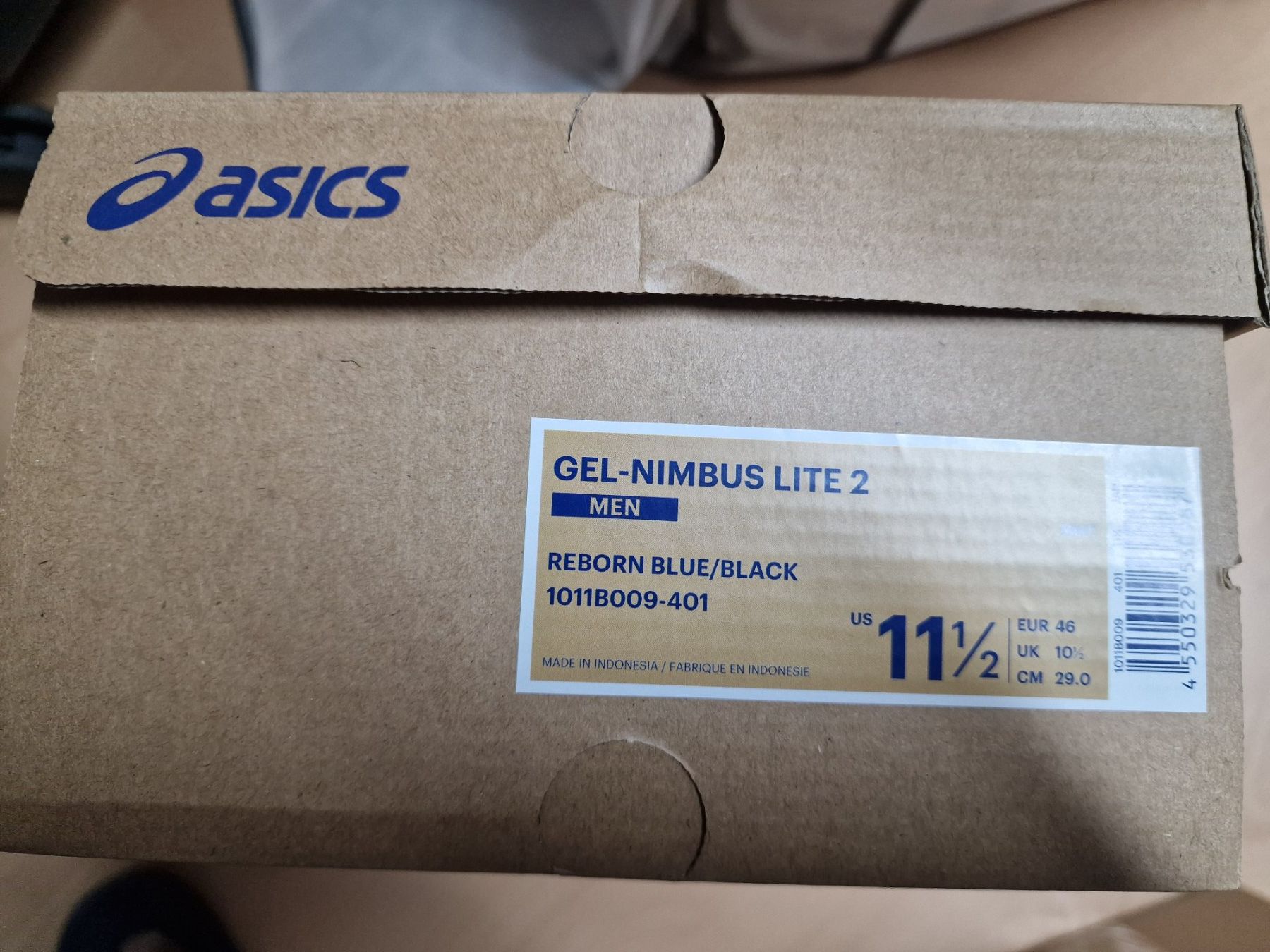 Asics Herrenschuhe: ASICS GEL-NIMBUS LITE 2 HERREN GR.46 – Neu und originalverpackt aus Kilchberg ZH von boanse 9