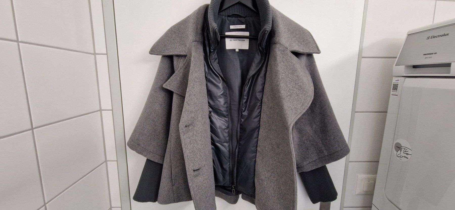 Tom Tailor Giacche: Tom Tailor Damen Jacke Cape - Gr. S - NEU – Nuovo (secondo la descrizione) da Kollbrunn venduto da Bobibau 5