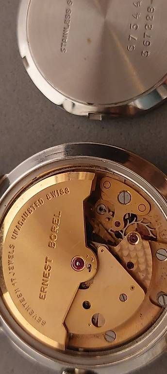 Swiss Orologi: Belle montre Automatic Ernest Borel Society défectueuse – Difettoso da Rolle venduto da mro_5nyk 2