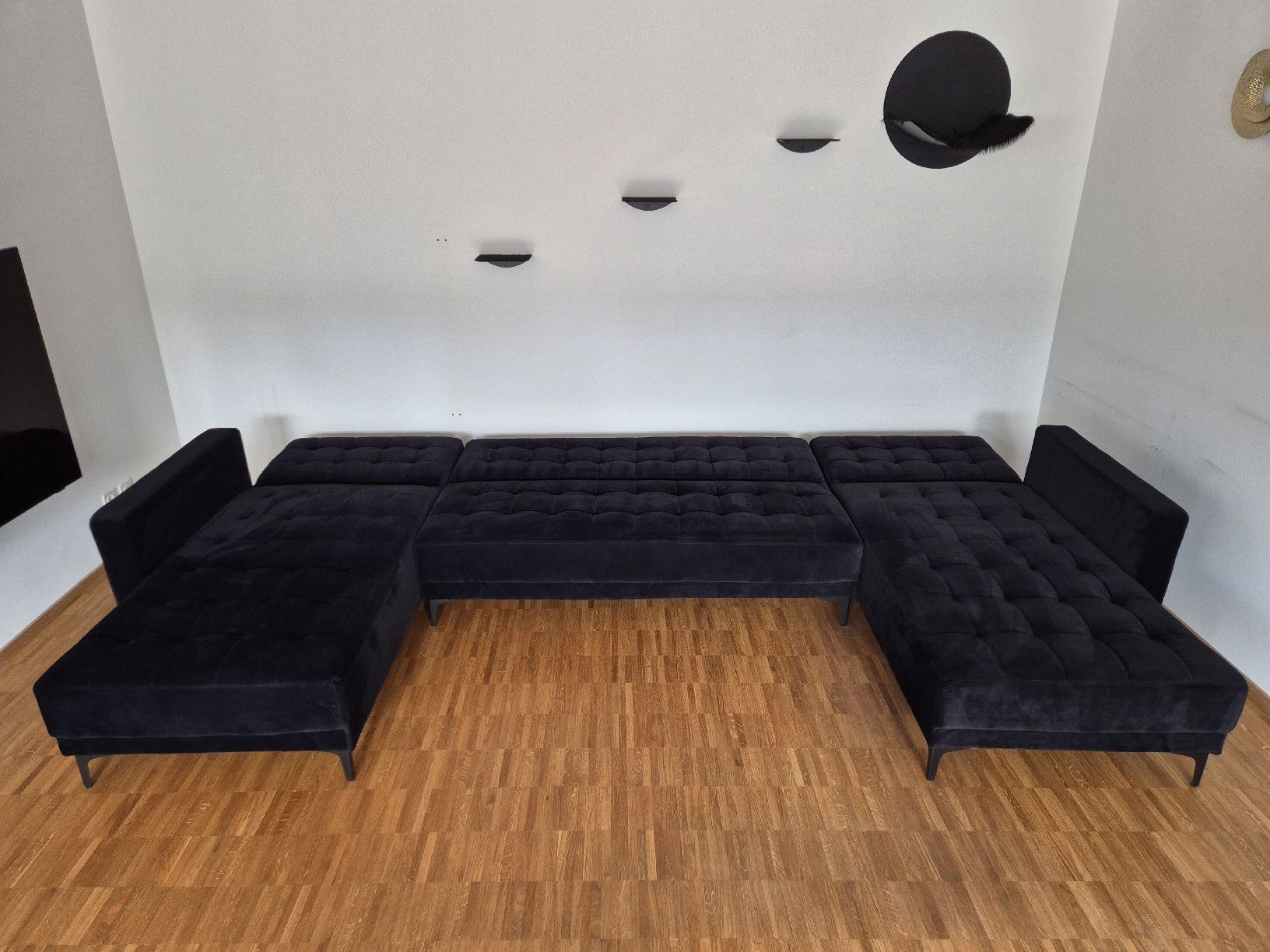 Beliani Divani: Grosses Ecksofa/Wohnlandschaft – Usato da Basel venduto da SBAW 2