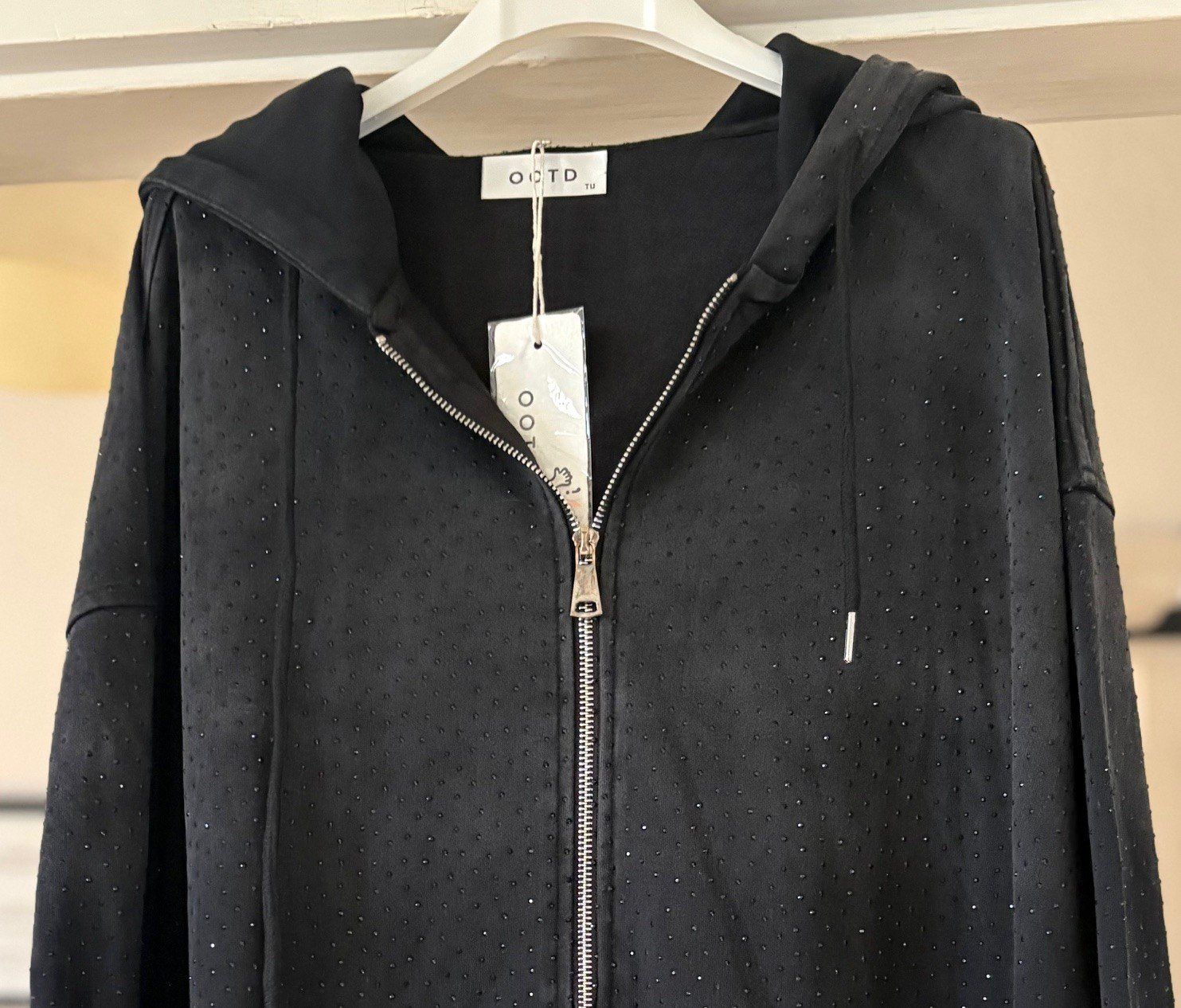Pullover & Sweatshirts: SWEAT-HOODIE MIXT COTON AVEC MICROSTRASS! M – Neu und originalverpackt aus Locarno von NicoNion 3