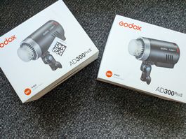 Godox ad 300 pro II Verpackung und Tasche 2x