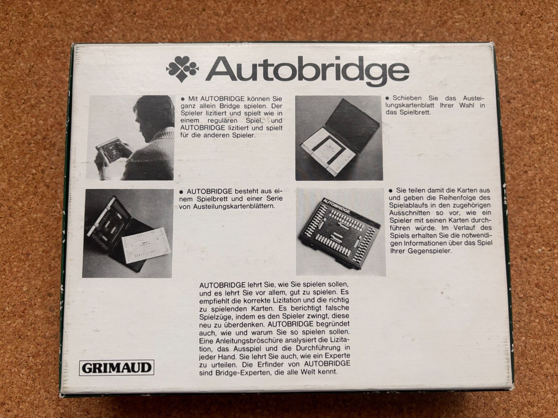 Giochi: Autobridge - Grimaud – Usato da Binningen venduto da samorga21 5
