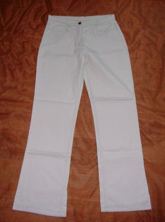 Stretch - Sommer - Hose, Gr. 40, Hellbeige * Giada * Wie NEU